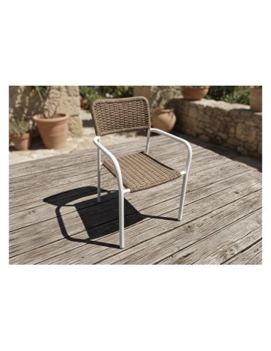 SILLA COMEDOR SAVA MIMBRE / NEGRO