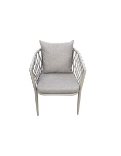 SILLON RODAS ALUMINIO GRIS 2