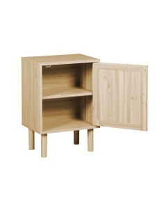 MESILLA DÉCOR 40 x 30 CM PINO / RATTAN 2