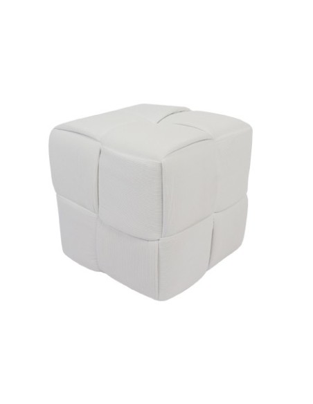 PUFF 45 X 45 CM CORDUROY NATA