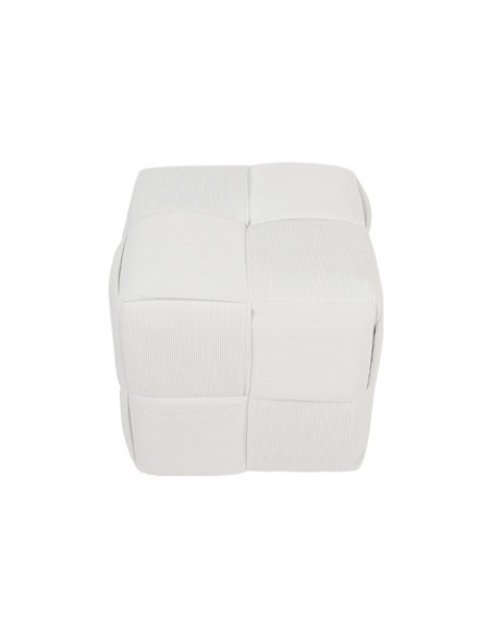 PUFF 45 X 45 CM CORDUROY NATA