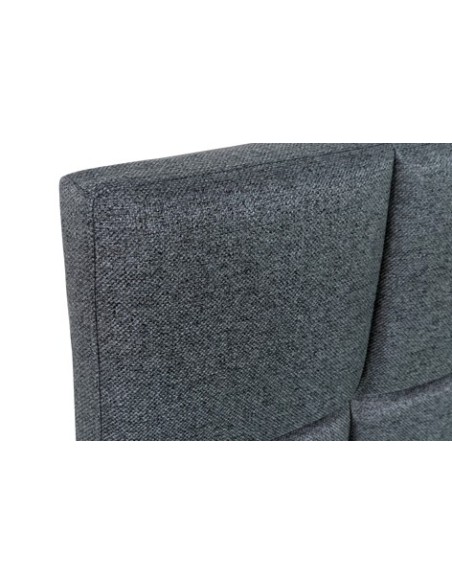 CABECERO TAPIZADO LUMOS 160 CM TEJIDO GRIS