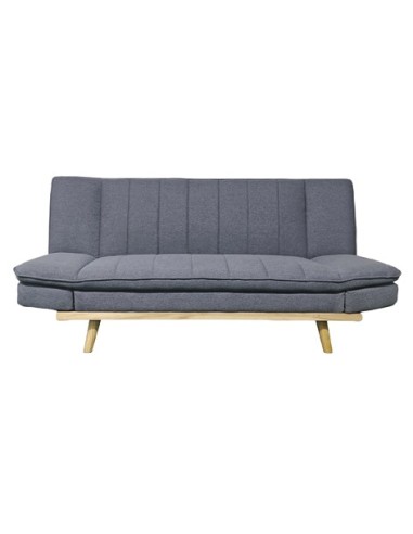 SOFA CAMA LOUNGE XL  114 x 189 CM TEJIDO GRIS