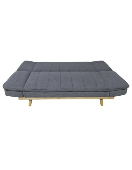 SOFA CAMA LOUNGE XL  114 x 189 CM TEJIDO GRIS