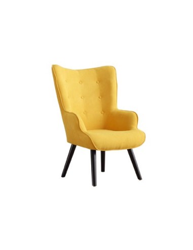 BUTACA VOSS TEJIDO MOSTAZA