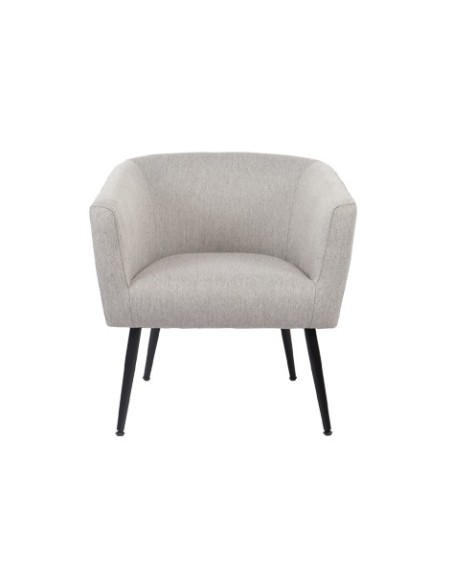 BUTACA CIRCULAR MELROSE GRIS MELANGE