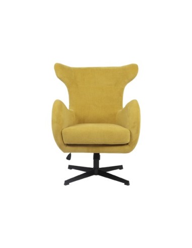 BUTACA GIRATORIA Y REGULABLE EN ALTURA MUNICH MOSTAZA