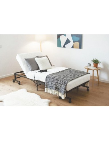 CAMA SUPLETORIA PLEGABLE MOTORIZADA 85 x 195 CM