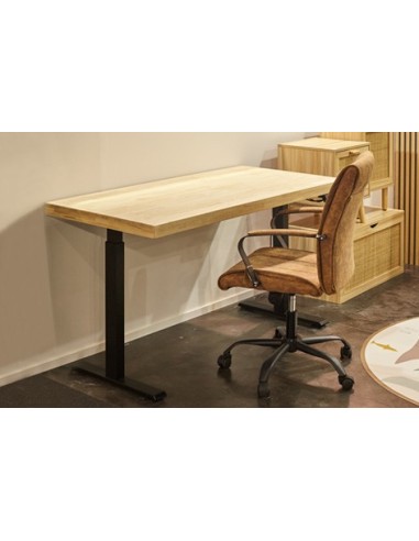 MESA ESCRITORIO / DESPACHO MOTORIZADA ELEVABLE STAND 140 x 70 CM NORDISH / NEGRO