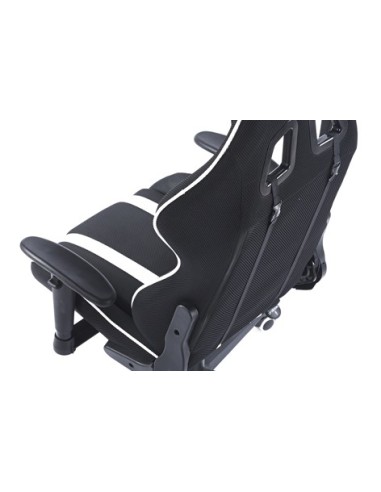 SILLON GAMING RACING PRO RED TRANSPIRABLE NEGRO