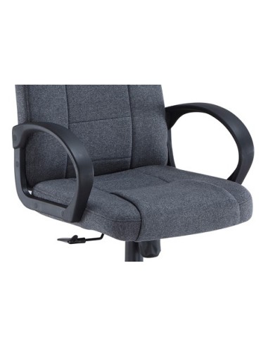 SILLA DE DESPACHO MODELO HENRY TEJIDO GRIS