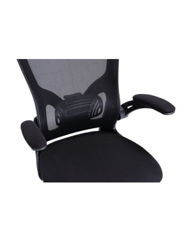 SILLA GIRATORIA LEXI RED TRANSPIRABLE NEGRO / ESTRUCTURA NEGRA