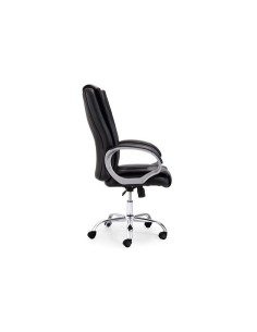 SILLÓN DESPACHO ATLAS SÍMIL PIEL NEGRO 2