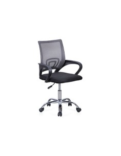 SILLA DE OFICINA GIRATORIA MODELO VITA NEGRO / GRIS
