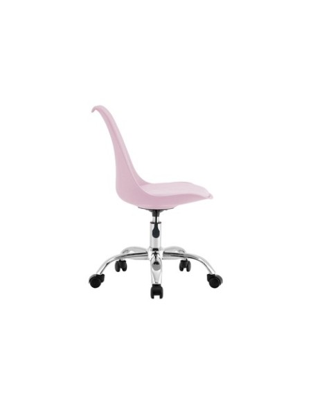 SILLA GIRATORIA ENJOY ROSA