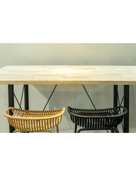 MESA ALTA TAMS 160 X 70 CM NORDISH / NEGRO