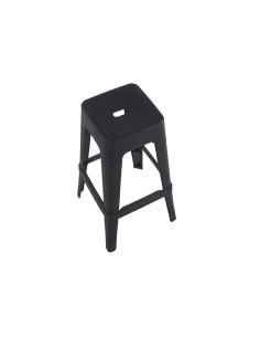TABURETE ALTO TOLIX PP NEGRO