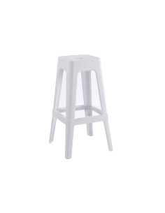 TABURETE ALTO TOLIX PP BLANCO 2