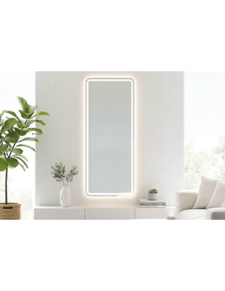 ESPEJO PARED CON ILUMINACION LED SCARLETT 65 X 165 CM
