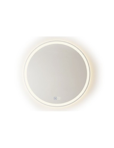 ESPEJO REDONDO CON ILUMINACION LED WATERPROOF 80 CM ANTIVAHO