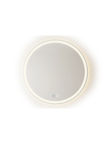 ESPEJO REDONDO CON ILUMINACION LED WATERPROOF 80 CM ANTIVAHO
