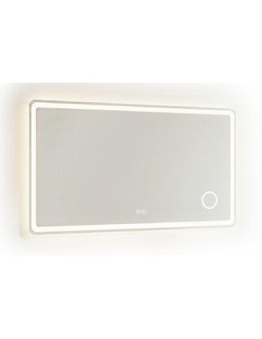 ESPEJO PARED CON ILUMINACION LED Y LUPA DE AUMENTO  WATERPROOF 100 x 70 CM