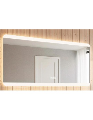 ESPEJO PARED CON ILUMINACION LED Y FUNCION ANTIVAHO  SQUARE 130 x 80 CM