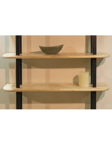 ESTANTERIA ALTA MOON ROBLE NORDISH / NEGRO