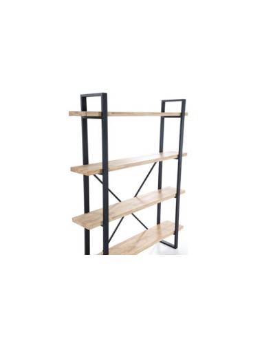 ESTANTERIA ALTA PLANK ROBLE NORDISH / NEGRO