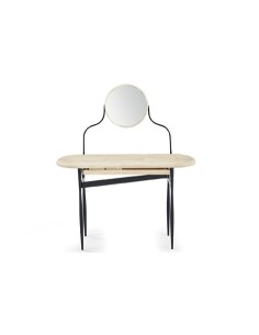 TOCADOR / ENTRADA CON ESPEJO MOON NORDISH / NEGRO 2