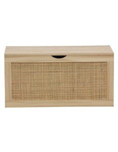BAUL DECOR 80 x 40 CM PINO / RATTAN 2