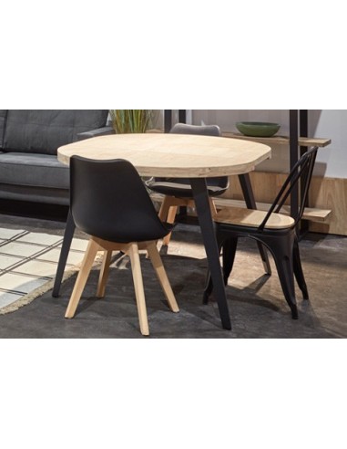 SILLA COMEDOR MODELO BISTRO NEGRO