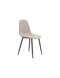 SILLA COMEDOR HALL TEJIDO BEIGE