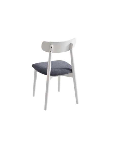 SILLA COMEDOR SHIA GRIS / BLANCO