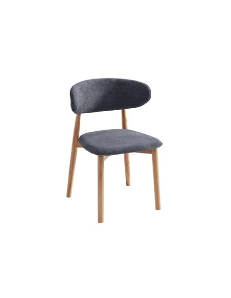 SILLA COMEDOR VERA GRIS / NATURE