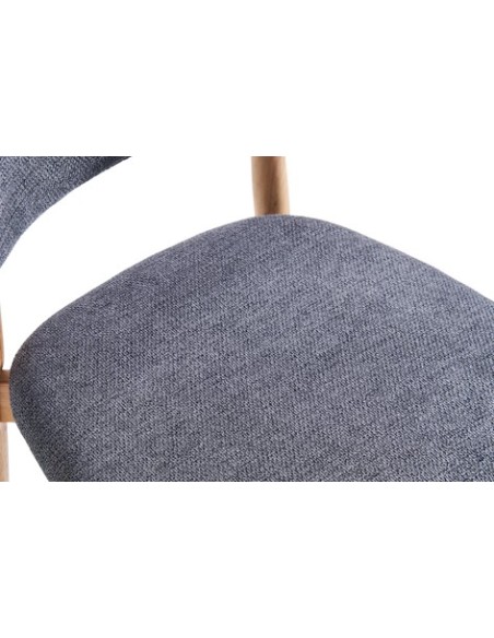 SILLA COMEDOR VERA GRIS / NATURE