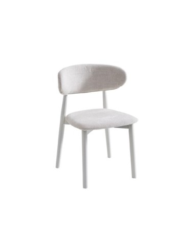 SILLA COMEDOR VERA BEIGE BLANCO