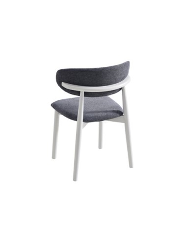 SILLA COMEDOR VERA GRIS / BLANCO