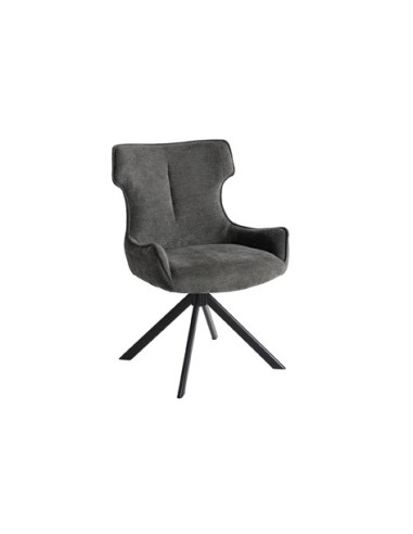 SILLA COMEDOR ROBERT TEJIDO GRIS