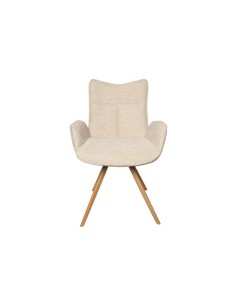 SILLA COMEDOR MIREIA TEJIDO BEIGE 2
