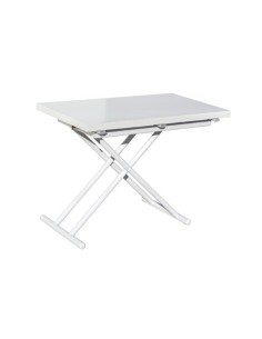 MESA CENTRO ELEVABLE Y EXTENSIBLE UP - DOWN BLANCO 100 x 50 CM 2
