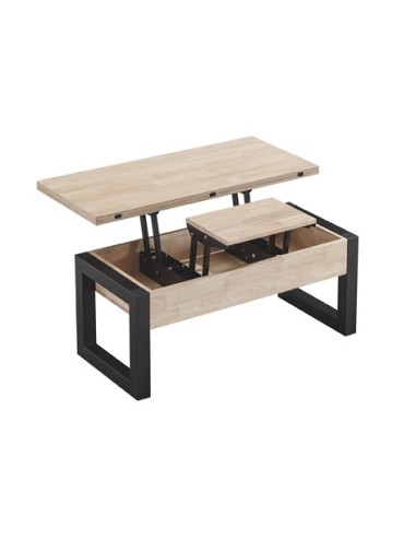 MESA CENTRO ELEVABLE Y EXTENSIBLE LOFT ADVANCE NORDISH / NEGRO