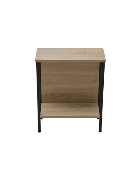 MESA RINCON / SOFÁ DECK 40 x 18 CM OAK / NEGRO