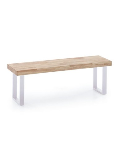 BANCO ASIENTO LOFT ROBLE NORDISH / BLANCO