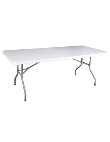 MESA PLEGABLE EVENTOS 200 x 90 CM BLANCO