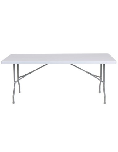 MESA PLEGABLE EVENTOS 200 x 90 CM BLANCO