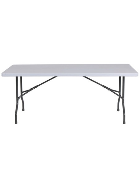 MESA PLEGABLE EVENTOS 183 x 70 CM BLANCO