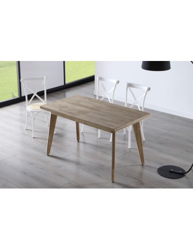 MESA COMEDOR FIJA GENOVA 150 x 90 CM  MADERA ROBLE HONEY