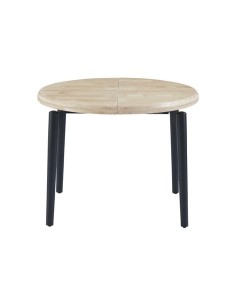 MESA COMEDOR REDONDA EXTENSIBLE 100 - 140 - 180 CM MOON NORDISH / NEGRO 2