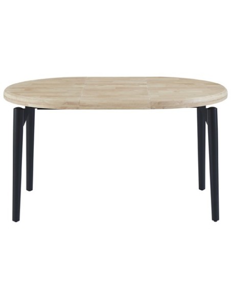 MESA COMEDOR REDONDA EXTENSIBLE 100 - 140 - 180 CM MOON NORDISH / NEGRO